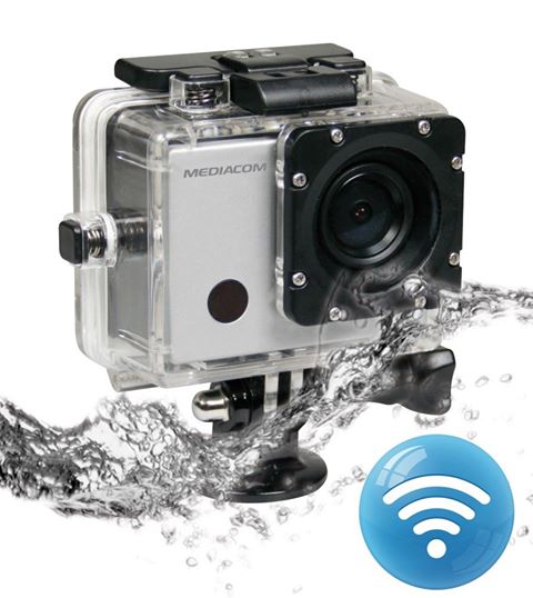 Mediacom SportCam Xpro 220 HD Wi-Fi Subaquea 45mt LCD 2.0