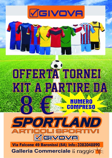 Offerta tornei kit a partire da 8 € numero compreso