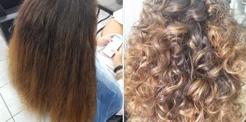 Color Touch, curly remodelin